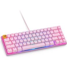 Gamingtastatur - Rosa Tastaturen Glorious pc gaming race gmmk 2 compact