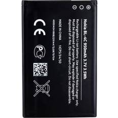 Nokia Batterijen en Opladers Nokia Telefoonaccu 1006, 1202, 1506, 1508, 1508i, 1661, 1662, 2220 slide, 2228, 2650, 2690