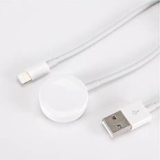 2i1 Lader Apple ur og iPhone Mobiltelefon