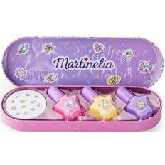 Martinelia Super Girl Nail Polish & Stickers Tin Box Set -