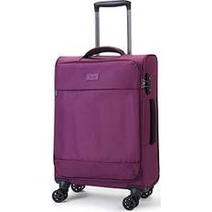 Telescopic Handle Suitcases Rock Luggage Paris 8 Wheel