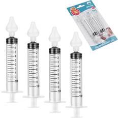 Nasal Aspirators Vicloon nasal aspirator, 4pcs baby nose transparent-4pcs