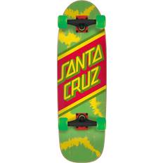 Skateboards Santa Cruz Tie Dye 8.79" Skateboard Uni green/yellow