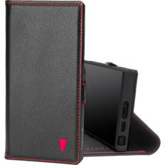 Leather Wallet Case with Stand for Galaxy S23 Ultra