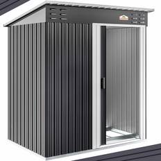 Deuba Shed Metal 181x162x86cm with Roof (Building Area )