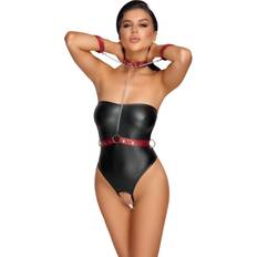 Cottelli Collection Bondage Body with Collar and Cuffs