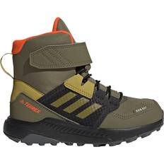 Adidas Textile Walking Shoes adidas Kid's Terrex Trailmaker High Cold Rdy - Focus Olive/Pulse Olive/Impact Orange