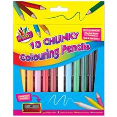 Artbox chunky colouring pencils assorted colours 10 pack