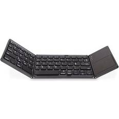 Keyboard foldable MTP Products BK06 Foldable Wirless Keyboard With Touchpad