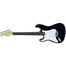 Dimavery ST-203 E-Guitar LH, black TILBUD NU sort