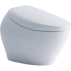 Toilets Toto Toilet Neorest One-Piece Elongated 0.8 1 GPF Dual Flush Tornado Flush Technology with Smart Bidet Seat MS902CUMFG#01