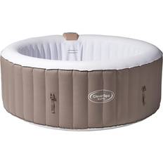 CleverSpa Hot Tubs CleverSpa Inflatable Hot Tub 4 Person Round Cappuccino