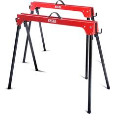 Excel Tools Steel Sawhorse Heavy Duty Twin Pack 500Kg Capacity