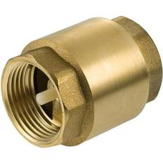 Invena 1 Inch Non-Return Check Valve Female Brass With Plastic