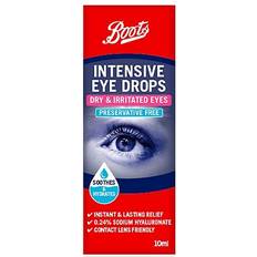 Comfort Drops Boots Intensive Dry & Irritated Eyes Preservative Free Eye Drops 10ml