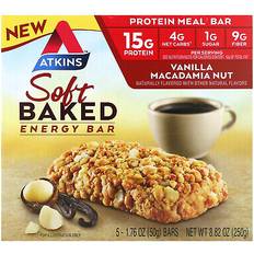 Atkins Soft Baked Energy Meal Bar Vanilla Macadamia Nut 5