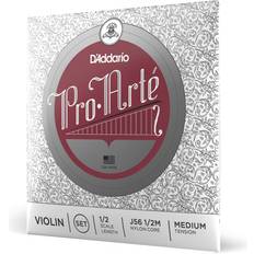 D'Addario Pro-Arte Violin String Set, 1/2 Size, Medium