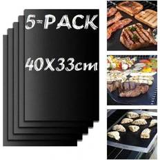 Grillmattor INF 5-Pack Grillmatta Ugnsmatta & Bakningsmatta Stick 40x33cm