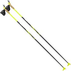 Skistöcke Leki CC 350 FRT Black/Neon Yellow/White