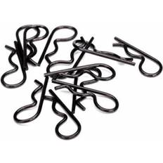 Traxxas RC Accessories Traxxas Body clips, heavy duty (black) (12) (TRX-3934A)