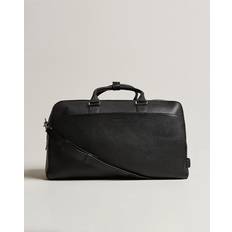 Tiger of Sweden Weekendtaske Tiger of Sweden Brome Grained Leather Weekendbag - Black