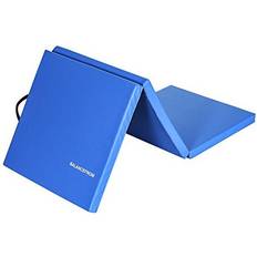 BalanceFrom 2 Inch Thick Tri-Fold Folding Exercise Mat with Carrying Handles for MMA, Gymnastics and Home Gym
