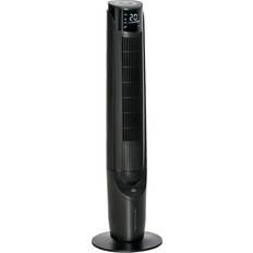 Black Tower Fans Homcom Quiet Air Cooling Tower Fan