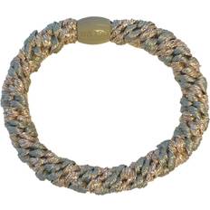 Guld Hårsnoddar By Stær BRAIDED Hairtie Dusty Green/Gold