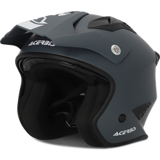 Open Faces Motorcycle Helmets Acerbis Aria 2023 Solid Jet Helmet, grey, XS, grey Unisex