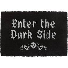 Black Entrance Mats Something Different Gothic Homeware Enter The Darkside Black