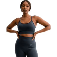 Blåa - Fitness & Gymträning Underkläder Drop of Mindfulness Maya Seamless Sport Bra Träningskläder Dam Blå