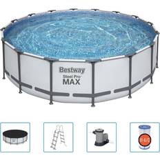 Bestway pool 488 x 122 Bestway Steel Pro MAX Swimming Pool Set 488x122 cm