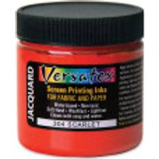 Arts & Crafts Jacquard Versatex Screen Printing Ink 4 oz. Scarlet