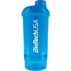 Azul Shakers BioTech ŀejker Wave+ Compact 500 ml + 150 ml Priehľadná Svetlomodrá Shaker