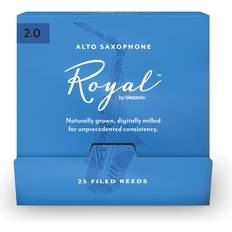 Rico Royal by D'Addario Blätter für Altsaxophon, Stärke 2,0, 25 Stück