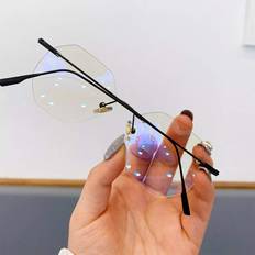 Briller & Læsebriller Northix Anti-Blaulicht Computerbrille Schwarz