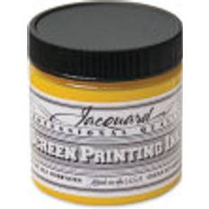 Textile Paint Jacquard Screen Printing Ink Yellow, 4 oz