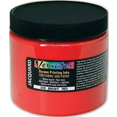 Textile Paint Jacquard Versatex Screen Printing Ink 16 oz. Bright Red