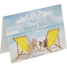 Party Supplies Peter Pauper Press Seaside Jewels 50ct Wedding Thank You Cards