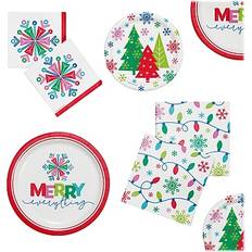 Party Supplies Creative Converting Merry Christmas Party Kit Serves 8