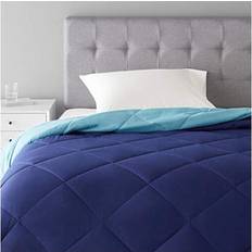 Amazon Reversible, Lightweight Bedspread Blue