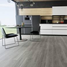 Liberty Floors Liberty Floors Steel City Grey Lifestyle SPC 5mm Rigid Core Vinyl Fl