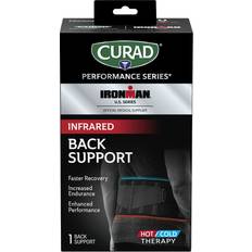 Vitamins & Supplements Curad Performance Series IRONMAN Infrared Back Support Hot/Cold Universal Count