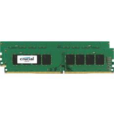 2 - 2400 MHz - 8 GB - DDR4 RAM Crucial DDR4 2400MHz 2x4GB (CT2K4G4DFS824A)