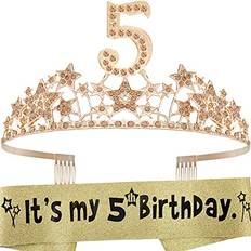 Birthdays Photo Props, Party Hats & Sashes Sashes Fabulous Gold