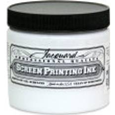 Textile Paint Jacquard Screen Printing Ink White, 16 oz