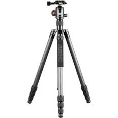 Jusino light carbon travel stand tk-254c with tripod head bt-02 high quality