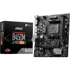 AMD - Socket AM4 Motherboards MSI B450M-A PRO MAX II