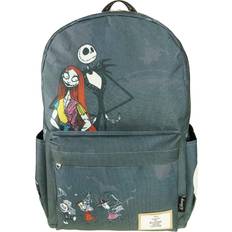 School Bags Disney Nightmare before christmas jack & sally backpack large 17" backpack with laptop