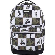 Unisex School Bags Fortnite Backpack Camo/White